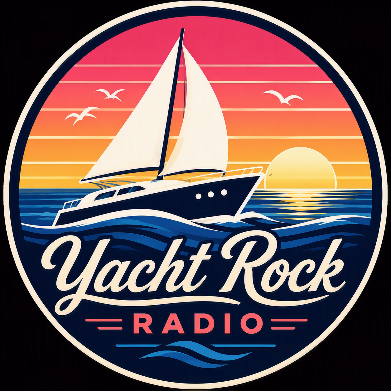 Yacht Rock Radio logo