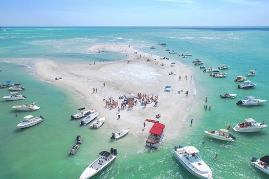 Big Pass Sandbar in Sarasota