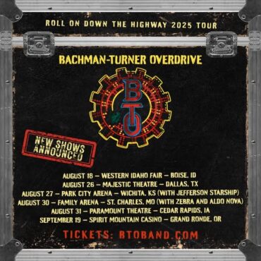 BTO - Roll On Down The Highway 2025 Tour